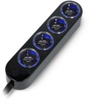 Smart 12A Shelly Power Strip 4 Gen4 Zigbee/Matter black | INDSL2URW0058 | 3800238070571