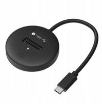 Stacja dokująca Techly Stacja dokująca do dysków M.2 SATA/NVME SSD z interfejsem USB-C | TLY_621987 | 8058956621987