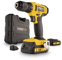Cordless Drill and Screwdriver Set, 2 Batteries + Bits Yellow | EX.21397 | 5907207221397
