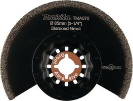 Makita Ovalus asmenys su deimanto grudu MAKITA Multitool TMA070 85mm | TOOLS | 0088381536530