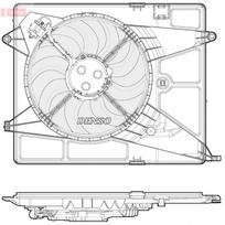 Radiatoriaus ventiliatorius DENSO DER15005