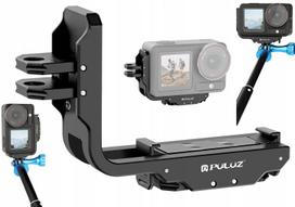 Uchwyt Szyna Klatka Poziom Pion 1/4'' i GoPro do DJI Osmo Action 5 Pro / 4 / PU768B | SB10871 | 5904647830561