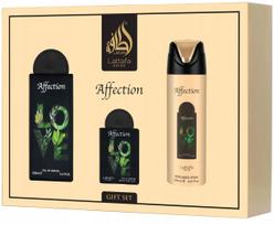 SET LATTAFA Affection EDP spray 100ml + EDP spray 20ml + DEO spray 200ml | 6290362346555 | 6290362346555