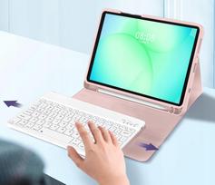 TECH-PROTECT SC PEN + KEYBOARD GALAXY TAB A9 / A11 8.7 X110 / X115 / X133 / X135 PINK | 5906302335015 | 5906302335015