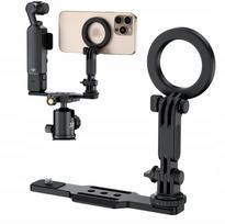 JJC Uchwyt Płytka Szyna Mocowanie do DJI Osmo Pocket 3 +  MagSafe na 1/4 / HG-CS1 | SB10946 | 6950291528025