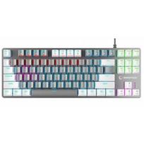 Rampage Snug RGB KRGD Red Mechanical Gaming Keyboard Gray and White | SNUGK14RS-GW | 8680096144417