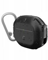 Class and Culture LLC KeyBudz ElementProof - wodoodporny etui do AirPods 4 gen. (carbon black) | AP4_S6_CBK | 810082991222