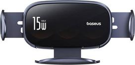 Car holder with inductive charger Baseus LightChaser (Black) | BSU4889 | 6932172654306