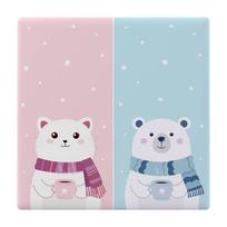 Decorative cover / cap for T5 SONOFF Cartoon 2C touch switch | T5-2C-86-cartoon | 6920075740349