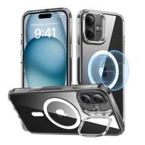ESR Classic Hybrid (HaloLock) case with stand for iPhone 16 Plus (transparent) | 1A7480102 | 4894240218563