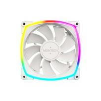 Wentylator Montech Zestaw wentylatorów RX120 ARGB PWM Reverse White 120mm (3-pak) | RX120 PWM White 3 in 1 | 4710562747331