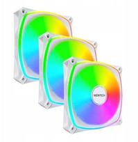 Wentylator Montech Zestaw wentylatorów RX120 Pro ARGB PWM Reverse White 120mm (3-pak) | RX120 PRO (W) 3 in 1 | 4710562746792