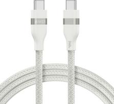 Kabel USB Anker USB-Kabel 24 pin USB-C (M) zu 24 pin USB-C (M) - 91 cm - pleciony kabel, Fast Power Charging - biały | A82E2021 | 194644039875