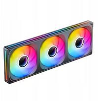 Wentylator Jonsbo Wentylatory ZA-420 Black PWM ARGB (3x140mm - 420mm) | ZA-420B | 6970620555133
