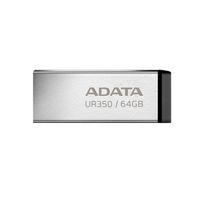 ADATA  | USB Flash Drive | UR350 | 64GB | USB 3.2 Gen1 | Black | UR350-64G-RSR/BK | 4711085945129