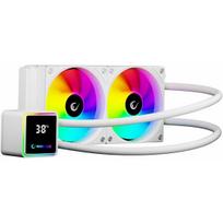 Rampage INFINITE V240 240MM ARGB Water Cooler, Temperature Gauge, White | INFINITEV240-WHITE | 8680096147241