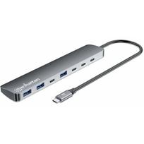 Manhattan 7-Port 10G/5G USB-C/USB-A z Power Delivery (181167) | 181167 | 766623181167