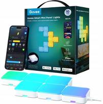 Govee Smart Mini Panel Lights (10 pack) | LED lighting | RGBIC, Wi-Fi + Bluetooth | H8069C01 | 6974316990581