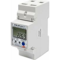 Qoltec 1-phase electronic meter | DIN rail energy meter | Wi-Fi | TUYA | 230V | LCD | 50882 | 5901878508825