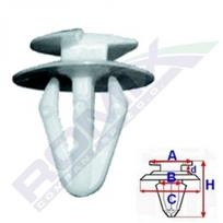 Plastikiniai laikikliai ROMIX B22061 MAZDA, TOYOTA