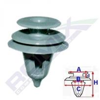 Plastikiniai laikikliai ROMIX B25270 TOYOTA