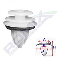 Plastikiniai laikikliai ROMIX C60553 LEXUS, TOYOTA