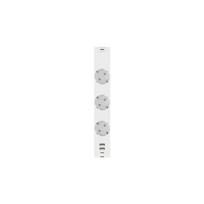 Listwa zasilająca Woox WOOX R6132 Inteligentna Smart listwa WiFi, 3 kontaktligzdas AC, 2 porty USB 2.0, 2 porty USB-C | 729130 | 8435606729130