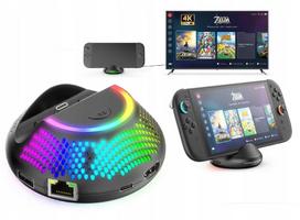 JYS Stacja Dokująca Rgb Hdmi 4k Do Nintendo  2 / Port Dock Tv + charger / Jys-ns2289 | SB11131 | 5904647831889