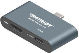 Patriot PMD512GH013 1x USB-C PD 1x HDMI  + 3.2 Gen1 (PMD512GH013) | PMD512GH013 | 4711378430905