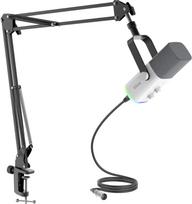 Fifine AM8TW gaming microphone with boom arm (white) | AM8TW | 5410464334491