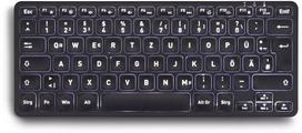 Klawiatura Perixx Perixx PERIBOARD-732B DE, Mini Keyboard Wireless, with backlight, black | 57155J | 4049571006130