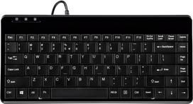 Klawiatura Perixx Perixx PERIBOARD-409 H, DE, Mini USB keypad, 2 hubs, black | 57149F | 4049571140964