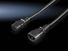 Kabel zasilający Rittal Rittal DK 7200.215 Black 1,8 m C14 panel C13 panel | 7200.215 | 4028177305519