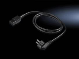 Kabel zasilający Rittal Rittal DK 7200.216 Black 1,8 m Wtyczka zasilająca typu F C19 panel | 7200.216 | 4028177519237