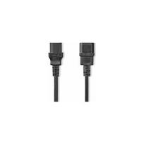 Kabel zasilający Nedis Nedis CEGL10500BK30 kabel zasilające Black 2 m C14 panel C13 panel | CEGL10500BK30 | 5412810425242