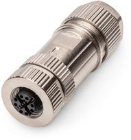 Digitus Gniazdo M12 X-kodowane, konfigurowalne na miejscu, IP67, Cat.6A | DN-936M12-J | 4016032485681