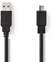 Kabel USB Nedis USB-A - micro-B 3 m Black (CCGB60500BK30) | CCGB60500BK30 | 5412810288915