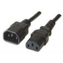 Kabel zasilający Manhattan kabel zasilający Black 3 m C13 panel C14 panel | 301312 | 766623301312