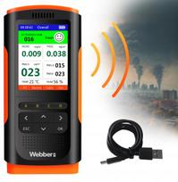 Webber Stacja Jakości Powietrza UP900 7w1 PM2.5 PM10 HCHO TVOC USB Webber | 05UP900 | 5907265025098