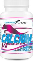Game Dog Calcium+D3 V2 - supplements for dogs - 60 tablets
