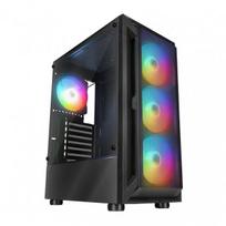 Rampage SHIVA PC Case with Window, 4x 120mm Fans, Rainbow Black | SHIVA | 8680096123429