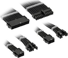 Kolink Kolink Core Standard Braided Cable Extension Kit - Jet Black | CORESTANDARD-EK-BLK | 5999094005136