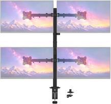 MOZOS MS04 WIESZAK VESA UCHWYT BIURKOWY DO 4 MONITORÓW 17–32" | MS04 | 5903738186013