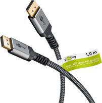 Goobay DisplayPort Cable 2.0/2.1, 54Gbit/s | 75679 | DisplayPort to  DisplayPort