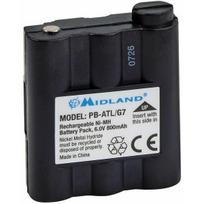 Midland Midland PB-ATL/G7, Battery, Black, Midland G7 Midland G9, Nickel-Metal Hydride (NiMH), 800 mAh, 6 V | C784 | 8011869154591