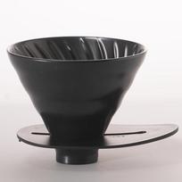 Hario Ceramiczny Drip Hario V60  & Match 02 Matte Black - Black mat | 4977642736832 | 4977642736832