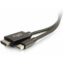 Kabel C2G 6ft Mini DisplayPort to HDMI Cable - Mini DP to HDMI Adapter Cable - M/M - Adapter wideo - zgodny z TAA - Mini DisplayPort męski zu HDMI męski - 1.83 m - Black | CG54421 | 757120544210