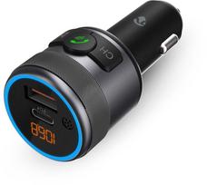 Nedis Car FM Transmitter Black - FM modulators CATR3024BK (5412810451821) | CATR3024BK | 5412810451821