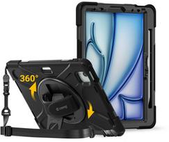 Crong Defender Plus do iPad Air 11” M3 (2025) / M2 (2024) Black | CRGDPIPDA11BLK | 5904310706698