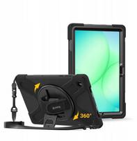 Crong Defender Plus – Pancerne etui Samsung Galaxy Tab A11+ 10.9” Black | CRGDPSGTA11PBLK | 5904310706674